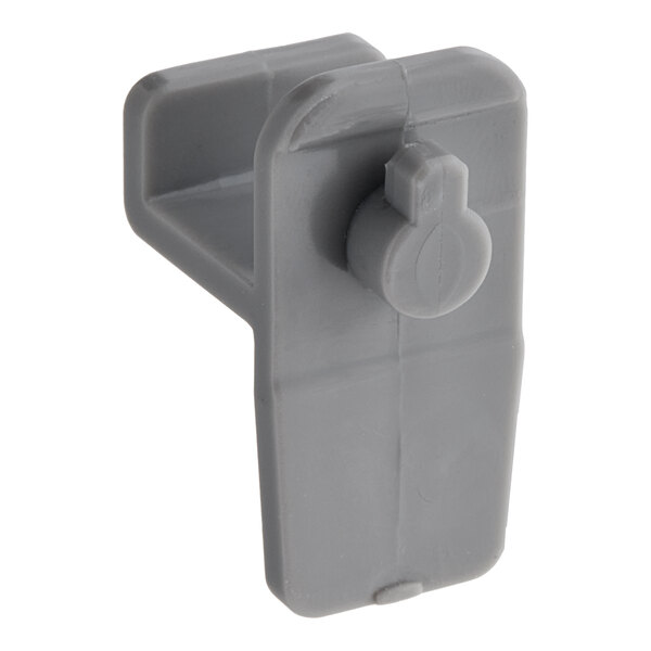A gray plastic shelf clip designed for select Avantco AU and AWT series equipment.