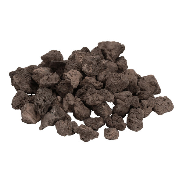 A pile of Vollrath lava rocks.