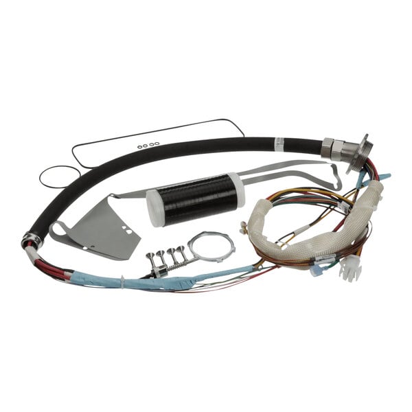 A black and white electrical wiring harness for a Garland / US Range machine.
