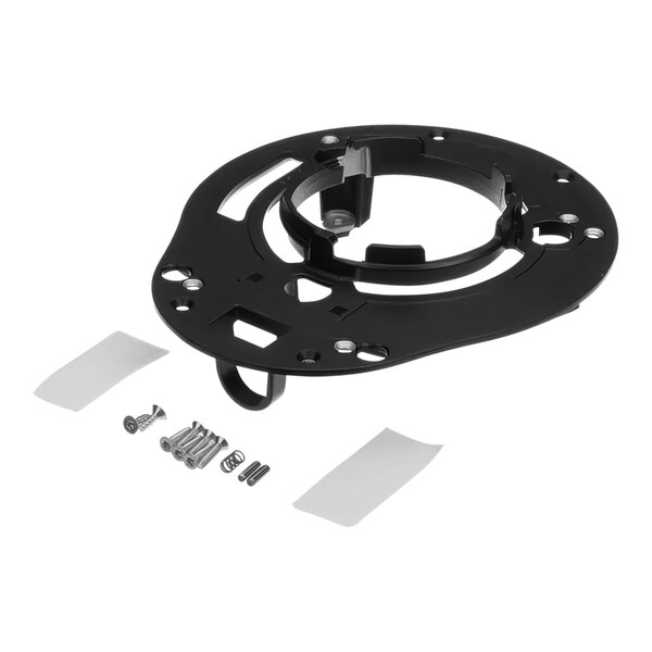 An Anfim intermediate plate with screws.