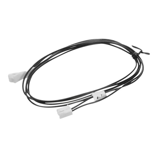 A black Food Warming Equipment probe harness with white connectors.