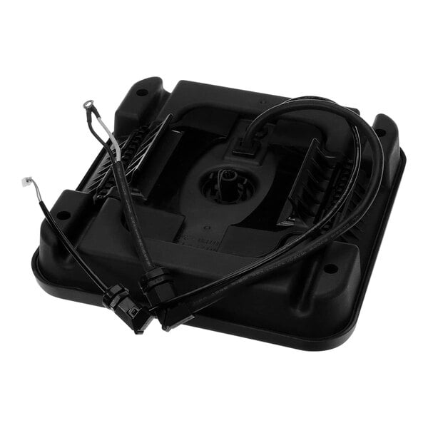 A black plastic Vollrath induction well coil box with wires and a power cord.