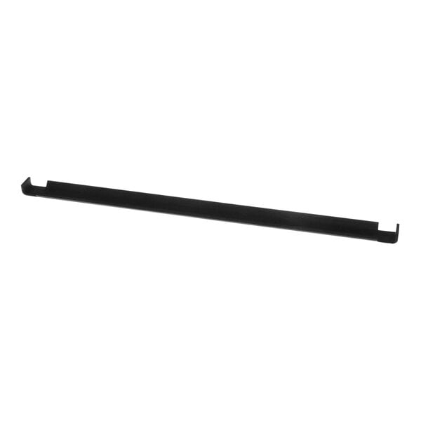 A black metal bar with a long handle.