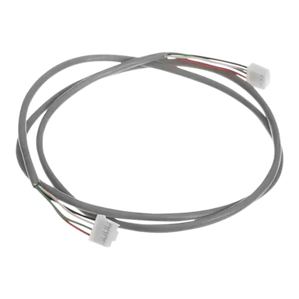 A jacketed wire with connectors on it.