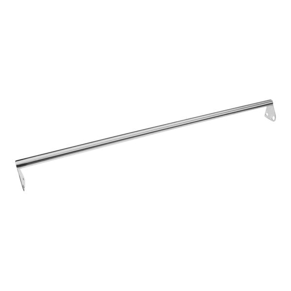 A long metal bar with holes, the Garland / US Range Towel Bar Assembly.