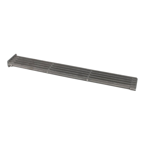 A stainless steel metal grate for a Garland / US Range.