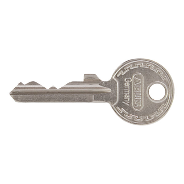 The key for an ABUS stainless steel padlock.