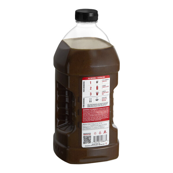 A case of two 64 fl. oz. bottles of Demitri's Classic Bloody Mary Concentrated Seasoning on a white background.