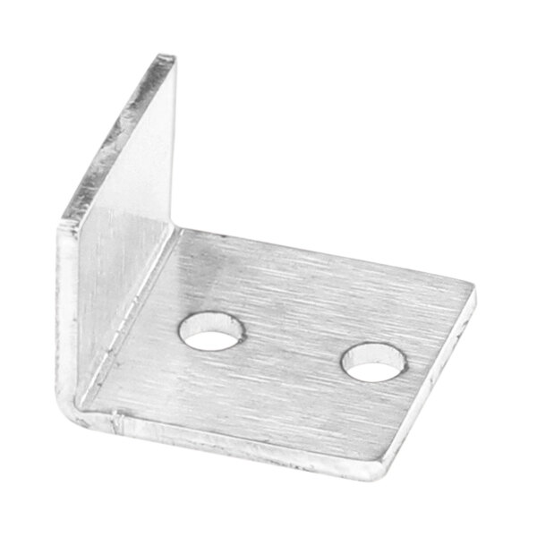A metal bracket with two holes on the side, used with a Nemco arm switch.