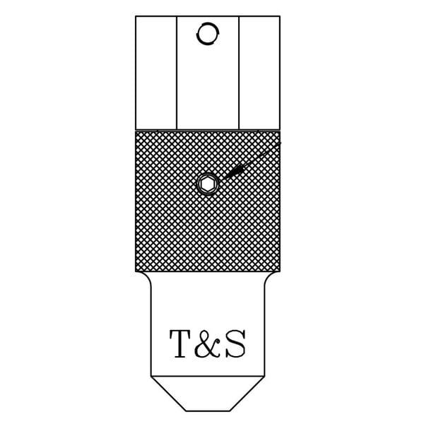 A T&S logo on a white background.