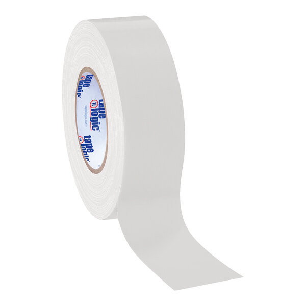 A white roll of Tape Logic duct tape.