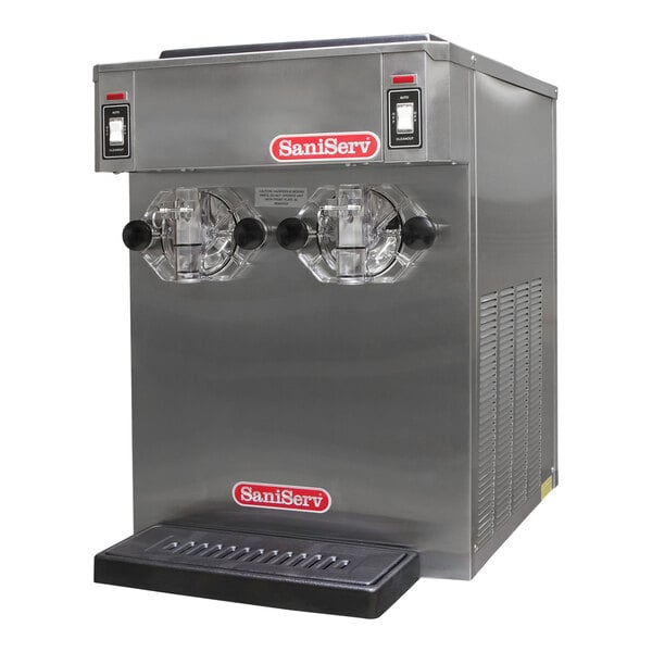 SaniServ 758 14 Qt. Air / Water Cooled Double Frozen Cocktail Machine - 115V