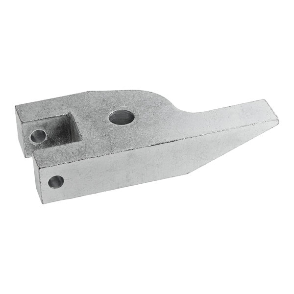An Avantco metal slider with two holes.