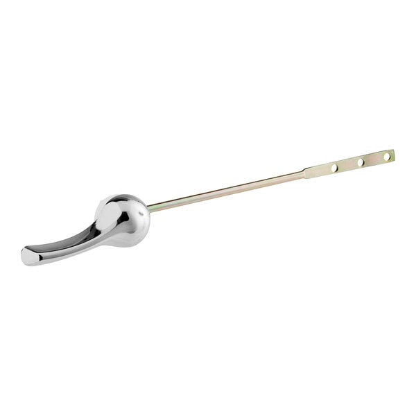 A silver metal Eastman tank lever with a long handle.