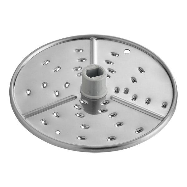 AvaMix stainless steel grating plate with holes.