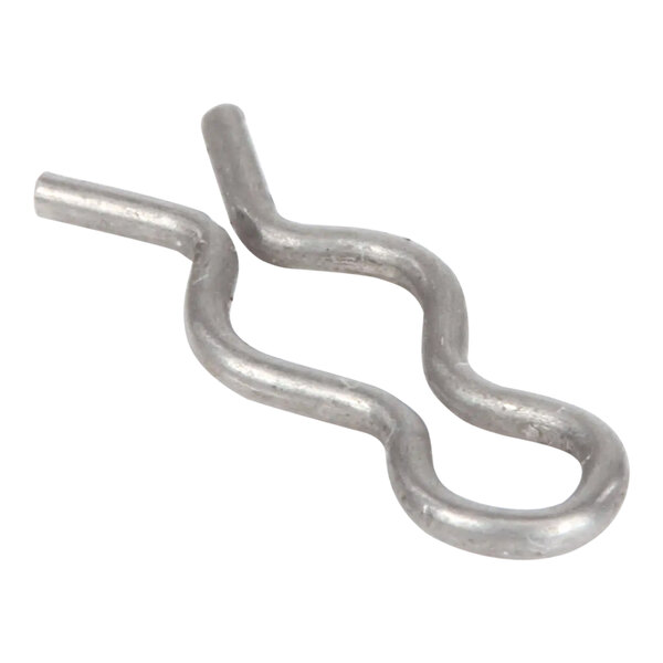 A close-up of a Sterling Multimixer toggle arm pin spring clip.