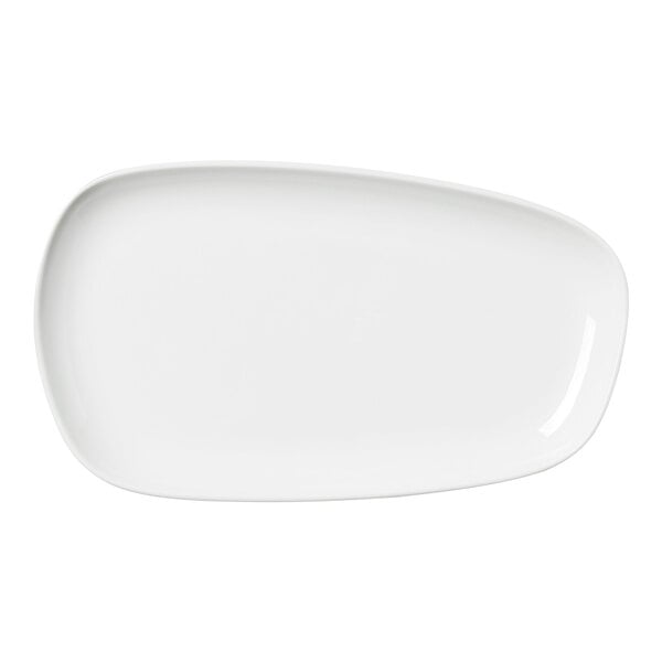 A white rectangular Steelite Performance Nordic tray.