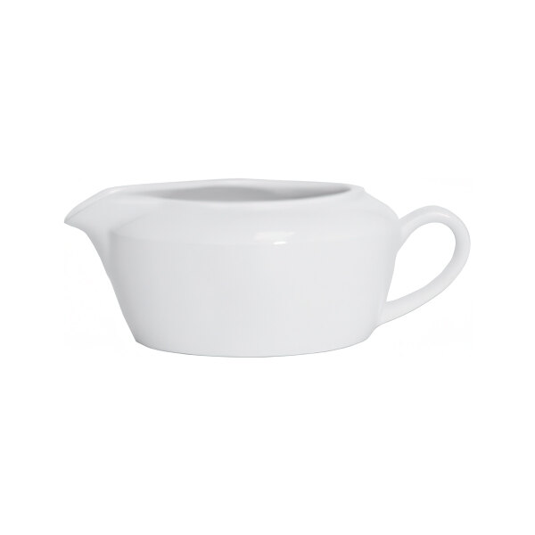 A white boat with a handle on a white background.