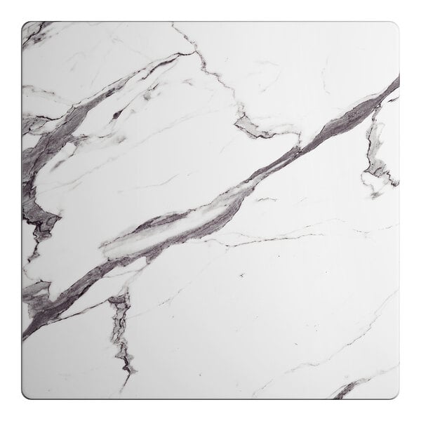 Lancaster Table & Seating Excalibur 28" x 28" Square Table Top with Smooth Versilla Finish