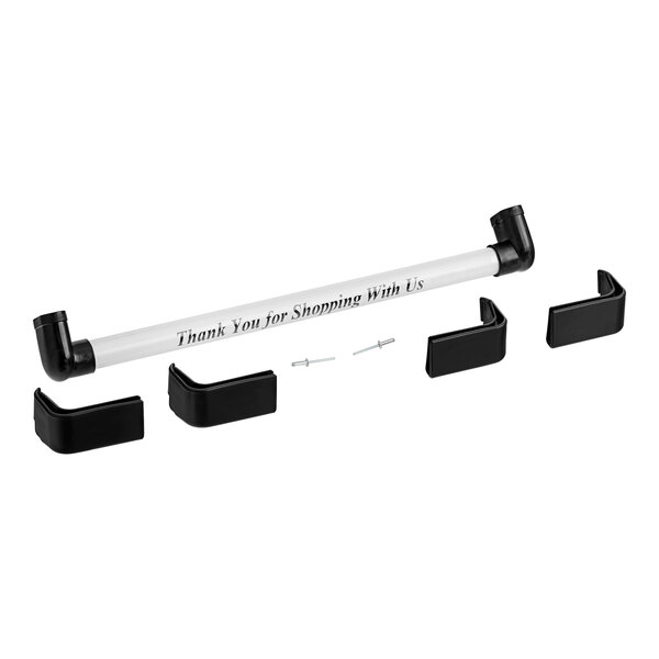 Regency Handle for Two-Tier Black 2.8 Cu. Ft. Shopping Carts