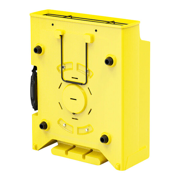 An AlorAir Zeus 900 yellow box with black handles.