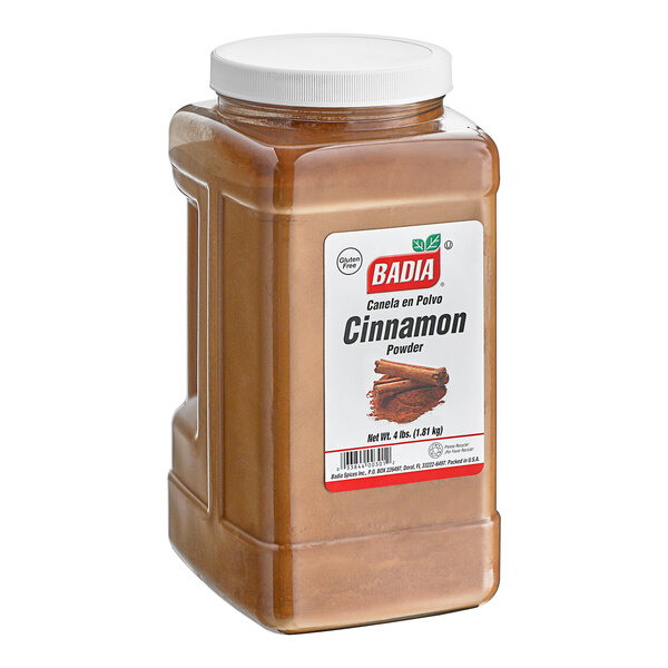 A case of four containers of Badia Cinnamon Powder.