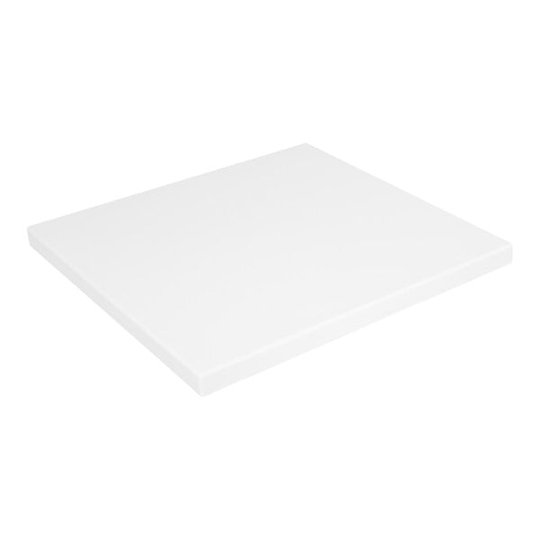 An American Tables & Seating white square table top.