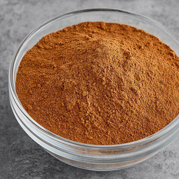 A bowl of Badia Cinnamon Powder.