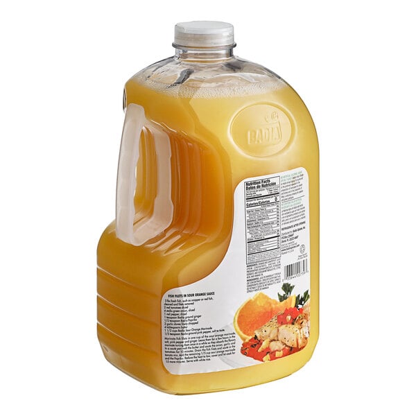 A jug of Badia Naranja Agria (Sour Orange) marinade.