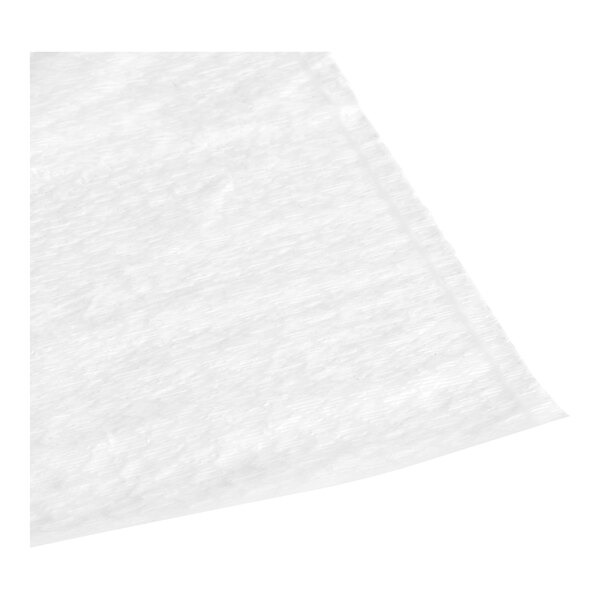 A white Lavex tall kitchen drawstring trash bag on a white background.