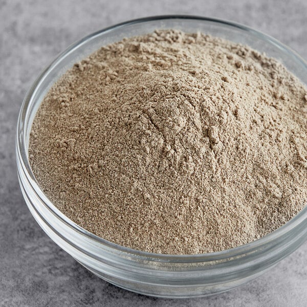 A bowl of Badia ground white pepper.