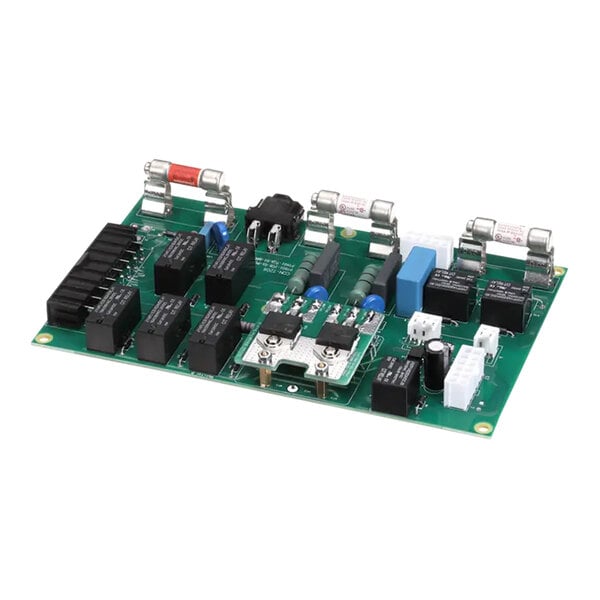 A black rectangular TurboChef Triac Board with white text and buttons.