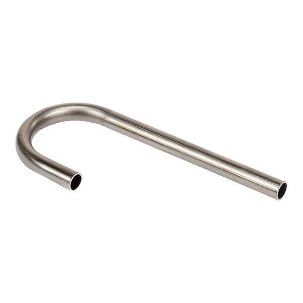 A stainless steel Southbend burner supply/vent tube.