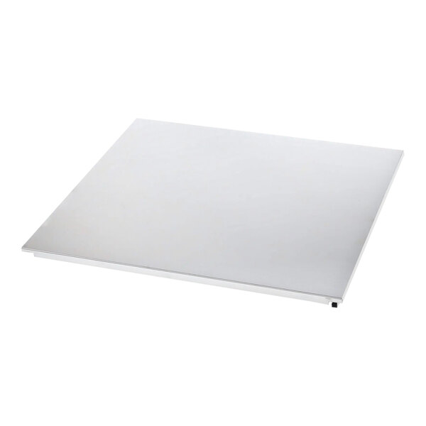 A white square side panel for a Rational oven