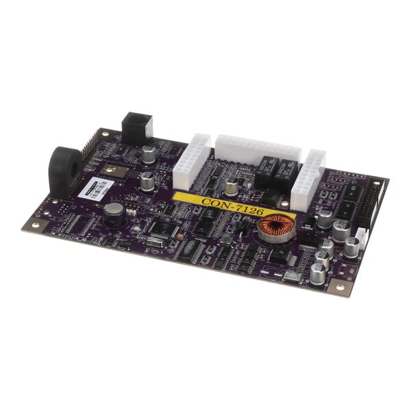A close-up of a white TurboChef Sota control board.