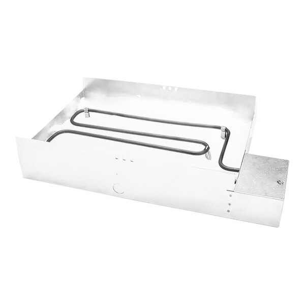 A Wells pan heating element with two wires.
