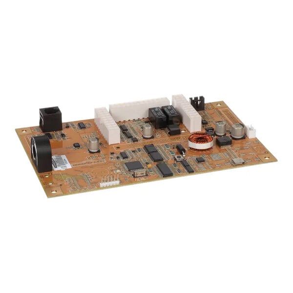 A close-up of a white TurboChef control board.