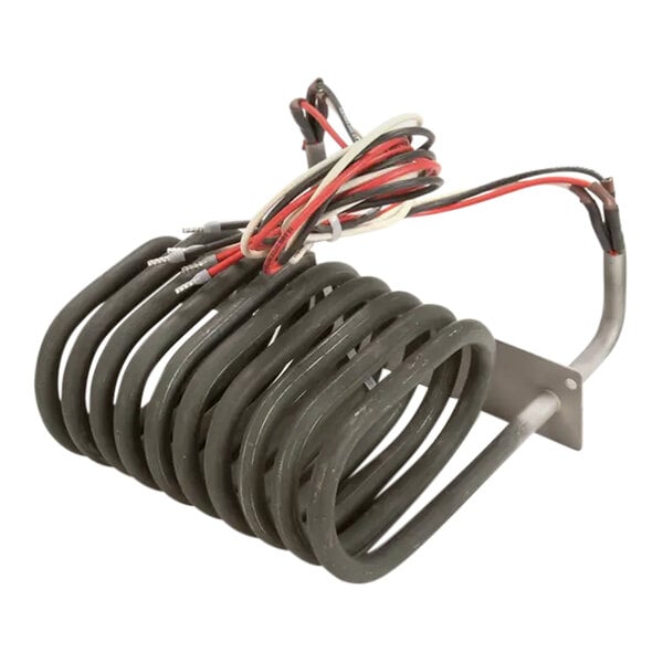 A TurboChef single heating element with black and white wires.