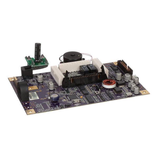 A close-up of a white TurboChef control board.