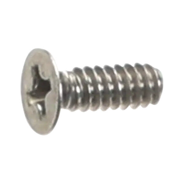 A close-up of a TurboChef 6-32X .38 flat head screw.