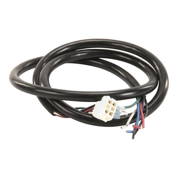 A black Southbend motor cable with white connectors.