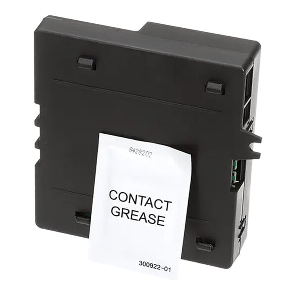 A black rectangular Rational Automatic Ignition Controller with a white label on it.