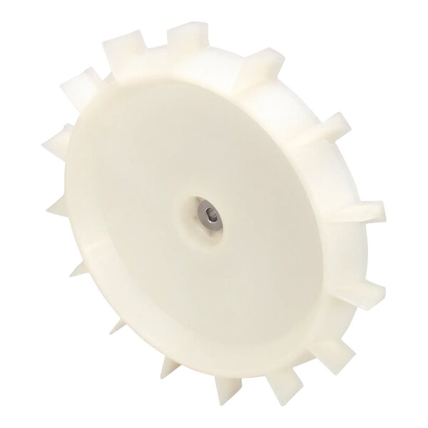 A white circular Scotsman rotor with white spokes.