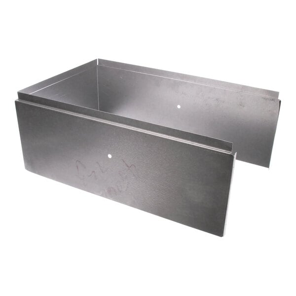 A metal box with holes, the Wells P2-45066 Shroud Wrap Mod 100 Rohs.