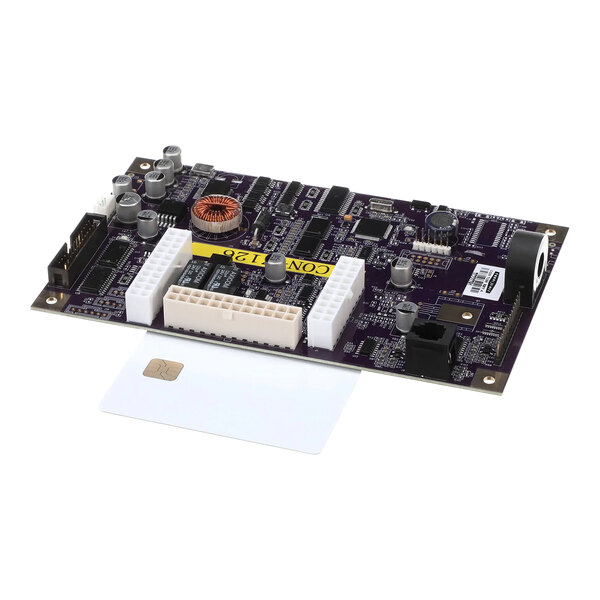 A close-up of a white TurboChef control board.