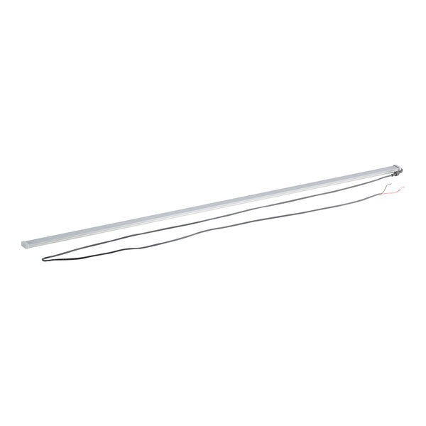 An Avantco LED under shelf lamp with black and white wires.