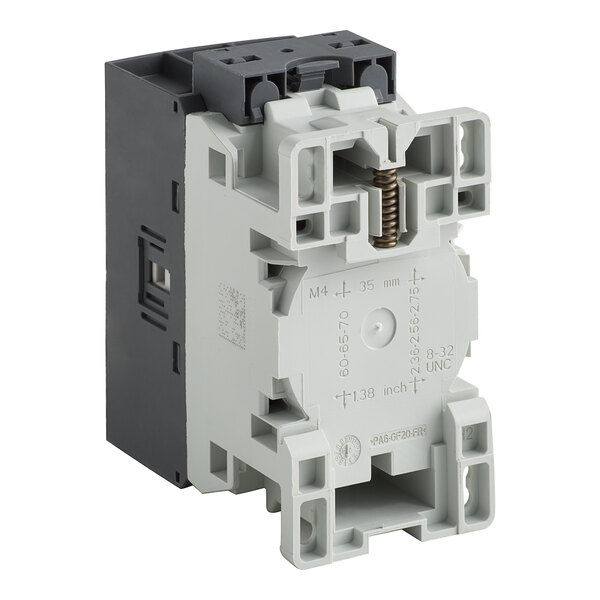 A white Estella controller for CG4 and CG2 cheese graters with black electrical components.