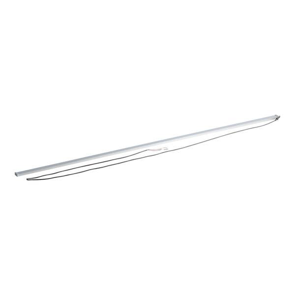 An Avantco LED under shelf lamp with black and white wires.