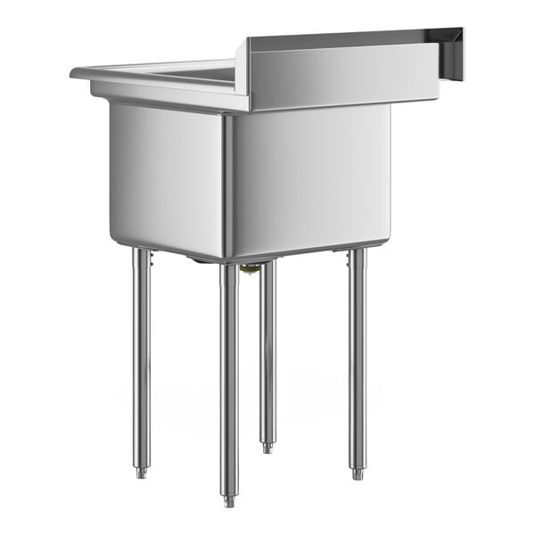 Steelton 18" x 16" Utility Sink for 1 Single-Inlet Faucet