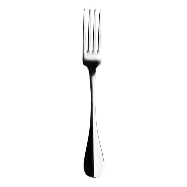 An 18/10 stainless steel WNK dinner fork.